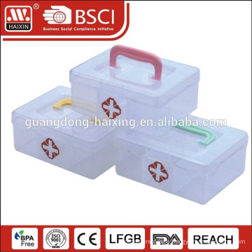 food grade plastic medical tackle fasted safety box